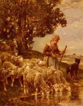 unknow artist Sheep 152 oil painting picture